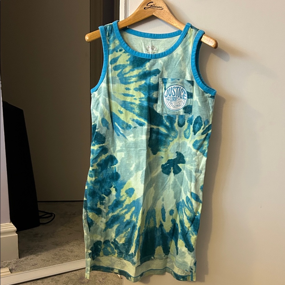 Justice kids tank dress size 7